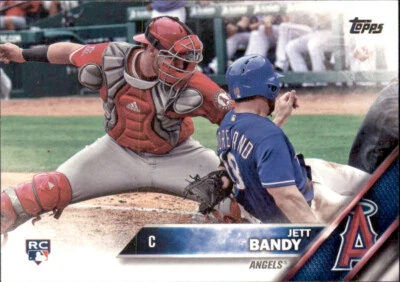 2016 Topps Update Series Jett Bandy Los Angeles Angels #US24 - Image 1 of 2