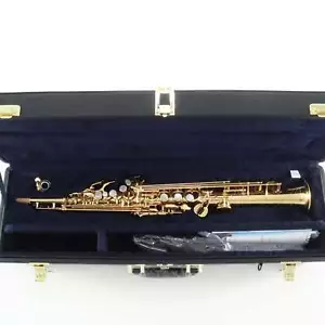 Yamaha Model YSS-82Z 'Custom Z' Professional Soprano Saxophone MINT CONDITION - Picture 1 of 24