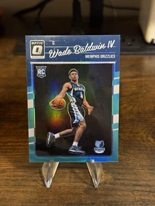 2016-17 Optic Wade Baldwin IV RC Aqua #’d 1/25 - Picture 1 of 2