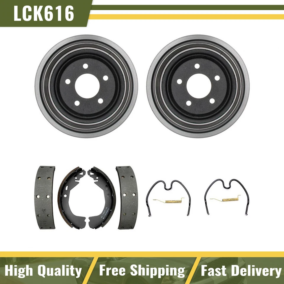 后刹车鼓和制动鞋五金弹簧套件适用于 1992 - 1994 年 Oldsmobile 98 — 第 1/4 张图片