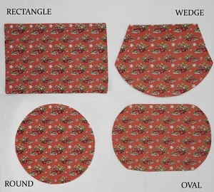 Christmas Vintage Truck Placemats (4 Shapes Available) - Picture 1 of 3
