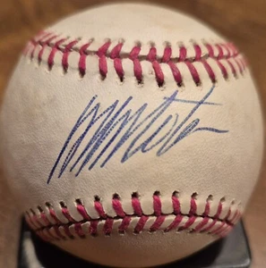 Manny Mota  Signed National League Baseball Charles Feeney  - Picture 1 of 5