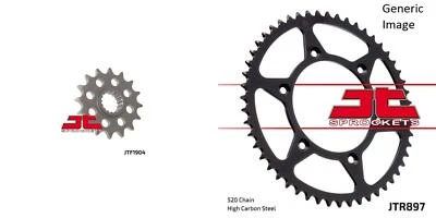 Kit de piñón delantero y trasero de acero para todoterreno KTM 990 Super Duke R 2010-2011 Foto 1 de 4