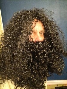 Musketeers Pirates Period Viking Caveman Drag Hippy Hair Wig Beard Costume - Picture 1 of 4