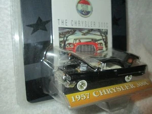 Ertl American Muscle 57 CHRSYLER 300C 1957 BLACK  Muscle Car 1:64 Diecast CARDED - Picture 1 of 4