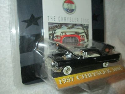 Ertl American Muscle 57 CHRSYLER 300C 1957 BLACK  Muscle Car 1:64 Diecast CARDED - Image 1 of 4