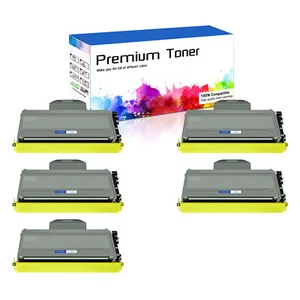 5 Pack Black TN360 Toner Cartridge Fit with Brother HL-2150N MFC-7320 MFC-7345DN - Picture 1 of 24