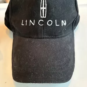 Gorra Gorra Lincoln Car Oficial Bordada Logo Correa Ajustable Con Logo Negro - Imagen 1 de 4