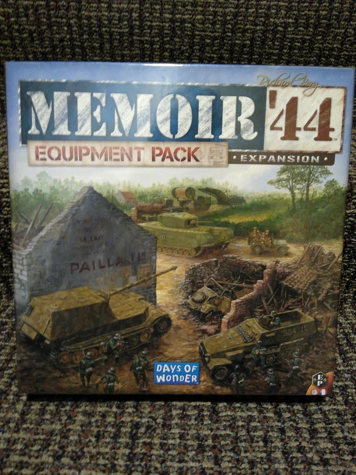 Days of Wonder Memoir '44 Equipment Pack Expansion 180+ Figures New in Shrink  - Image 1 of 4