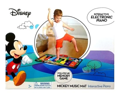 Disney Junior Mickey Mouse Music Piano Mat NIB - Image 1 of 4