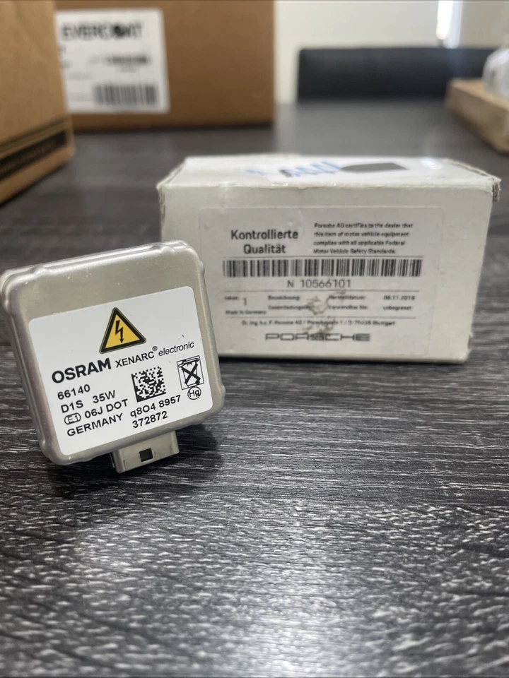 Nuevo OEM para 03-14 Porsche Cayenne Xenon Osram D1S HID Faro Bombilla N10566101 Foto 1 de 4