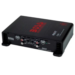 1 BOSS AUDIO SYSTEMS RIOT R1004 4 Channel 200 Watt Max Car Bonnet Amplifier - Picture 1 of 7