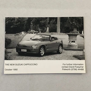 1992 1993 Suzuki Capuccino Car Factory Press Photo Photograph - Picture 1 of 4