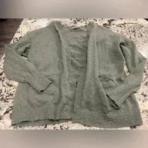 Women’s size M vintage Roxy sweater-open front - Picture 1 of 5