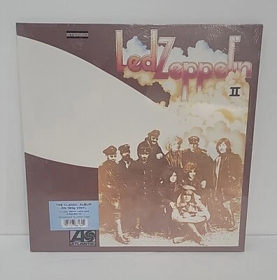 Led Zeppelin II 180 G vinyl LP Atlantic Remastered By Page SEALED German Press - Image 1 of 2