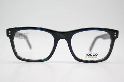 Brille rocco by RODENSTOCK RR 420 Blau Braun Silber Oval Brillengestell Neu