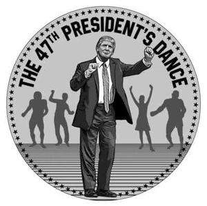 Trump 1 OZ .999 Fine Silver Round Coin THE TRUMP DANCE Super Rare - Picture 1 of 2