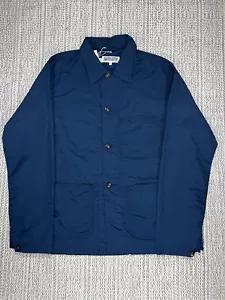ENGINEERED GARMENTS Giacca Utility, UOMO EXTRA LARGE, Workaday, Nylon Navy, USA - Foto 1 di 9