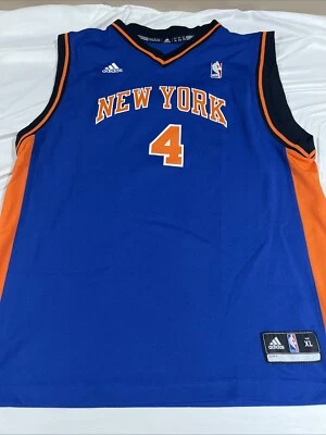 New York Knicks Jersey Men Chauncy Billups Swingman Blue Adidas Youth XL Rare - Image 1 of 4