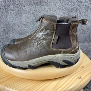 Keen Stiefel Targhee II Damengröße 7 braun Leder Chelsea zum Überziehen Wanderstiefel - Bild 1 von 9