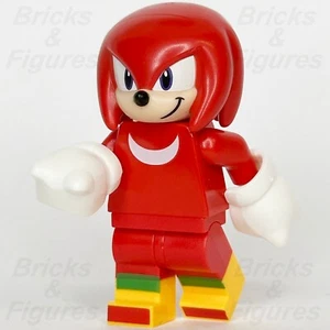 LEGO® Sonic the Hedgehog Knuckles Minifigure Grin Echidna Warrior 76996 son016 - Picture 1 of 3