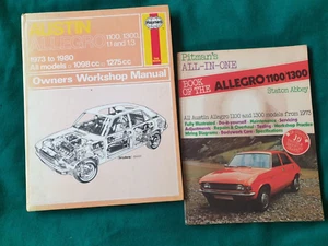 Haynes Austin Allegro & Pitmans Allegro manuals - Picture 1 of 6