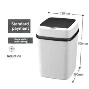 Smart Trash Kitchen Bathroom Recycling Trashcan Automatic Sensor Dustbin 13L - Picture 1 of 3