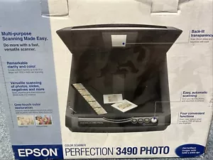 Epson Perfection 3490 Photo Flatbed Scanner - Picture 1 of 5