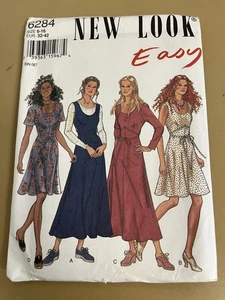 New Look 6284 UNCUT Sewing Pattern, Misses' Dress, Size 6-16 - Picture 1 of 2