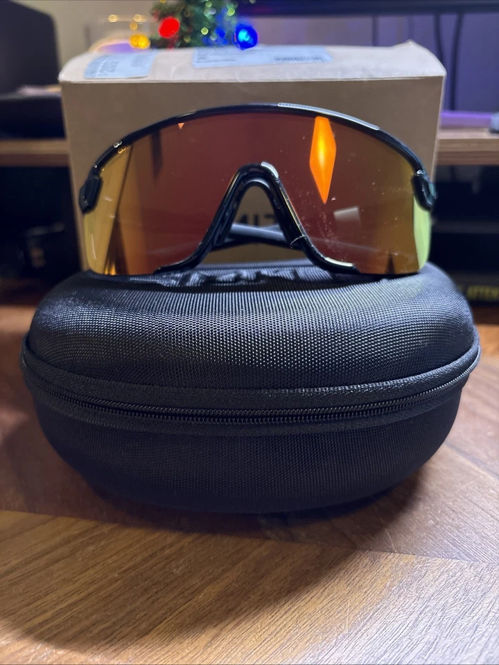 NOS Smith Bobcat Sunglasses Black - Chromapop Red Mirror