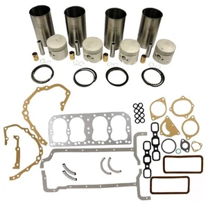 Engine Rebuild Kit - Less Bearings - .040" Liners Fits Ford 2N 9N 120 8N - Picture 1 of 5