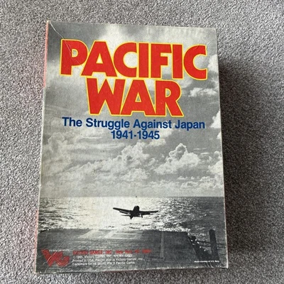 Pacific War Struggle Against Japan 1941-45 Victory Games Strategy Board Game  - Image 1 of 4