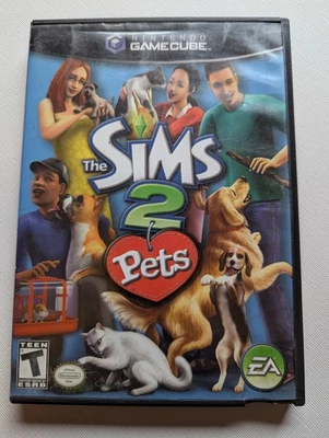 Sims 2: Pets (Nintendo GameCube, 2006) Damaged Artwork - Tested - Image 1 of 4