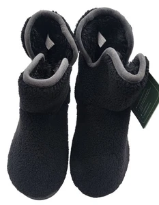 Wishcotton Stiefelette Hausschuhe Sherpa gefüttert Damengröße 8 - Bild 1 von 14
