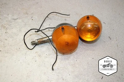 1975 Suzuki GT250 REAR TURN SIGNALS LIGHT INDICATORS A10-2774.ABX - Image 1 of 4