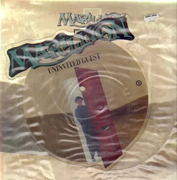 PICTURE DISC Marillion Uninvited Guest SHAPE DISC EMI - Bild 1 von 1