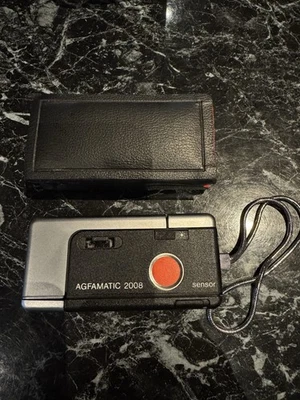 Agfa Agfamatic 2008 mit Etui –Vintage Kamera 1980er–guter Zustand - Bild 1 von 2
