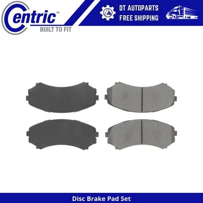 Для 2001-2003 Isuzu Rodeo Sport | Центричные передние дисковые тормозные колодки | Полуметаллические - Изображение 1 из 4