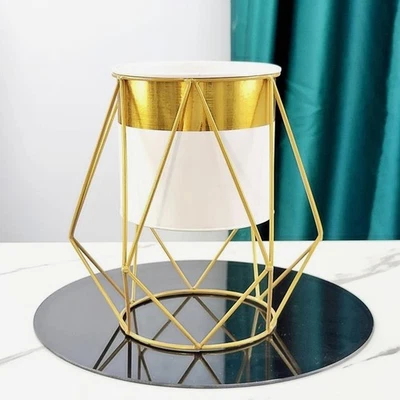  Blumenständer Metall Blumentöpfe Blumenvase Aus Blumentopfhalter - Bild 1 von 4