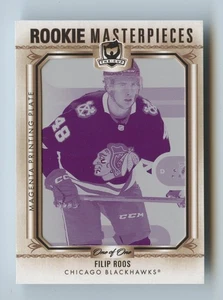 2022-23 UD The Cup Filip Roos #GU-200 Rookie RC Masterpieces Printing Plate 1/1 - Picture 1 of 2