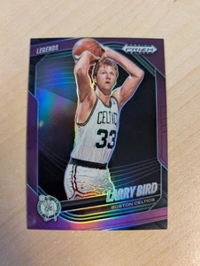 2024-25 Prizm Black Larry Bird Legends Purple Prizm #62/99 Celtics - Picture 1 of 2