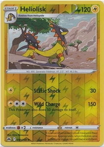 Heliolisk 050/159 | Crown Zenith | Rare | Reverse Holo | NM Pokémon Card - Picture 1 of 1
