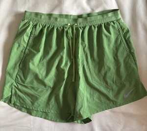 Nike Green Dri-Fit Running Shorts Women’s Size M - Picture 1 of 6