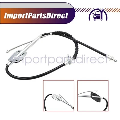 Cable de freno de estacionamiento delantero apto para camioneta Nissan D21 720 1986 1987 1988 1989-1997 Foto 1 de 4