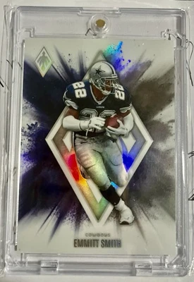 2025 Panini Phoenix NFL Emmitt Smith Color Blast *Case Hit* SSP - Vaqueros Raro Foto 1 de 2