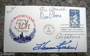 Signed OLD TIMERS GAME Cover Chicago Baseball & Others #2 - Picture 1 of 4