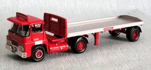 CORGI CLASSICS 29201 1:50 GUY WARRIOR PLATFORM TRAILER BRITISH ROAD BOXED - Picture 1 of 16