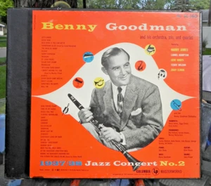 Benny Goodman - 1937/38 Jazz Concert No. 2 AUTOGRAPHED LP Boxset Columbia SL-180 - Picture 1 of 9