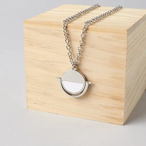 Popsugar Exclusive Baublebar Snowfall Silver Pendant Necklace 28" Long - Picture 1 of 4