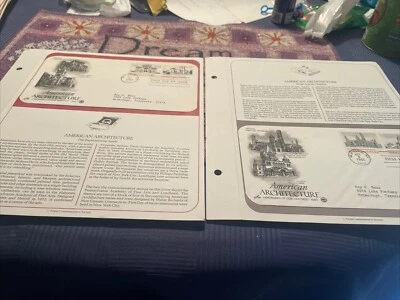 US First Day Cover 1980 American Architecture LandmarksOf Our Heritage Lot Of 2 - Image 1 of 4